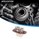 thumbnail image 2 of Resistor del Motor del Ventilador HVAC Unique Bargains No.E35Y19A706A/JA1516 para Ford Thunderbird 3.8L V6-Gas 87-93 [Base, LX, Super Coupe] 95-97 [LX], 2 of 6