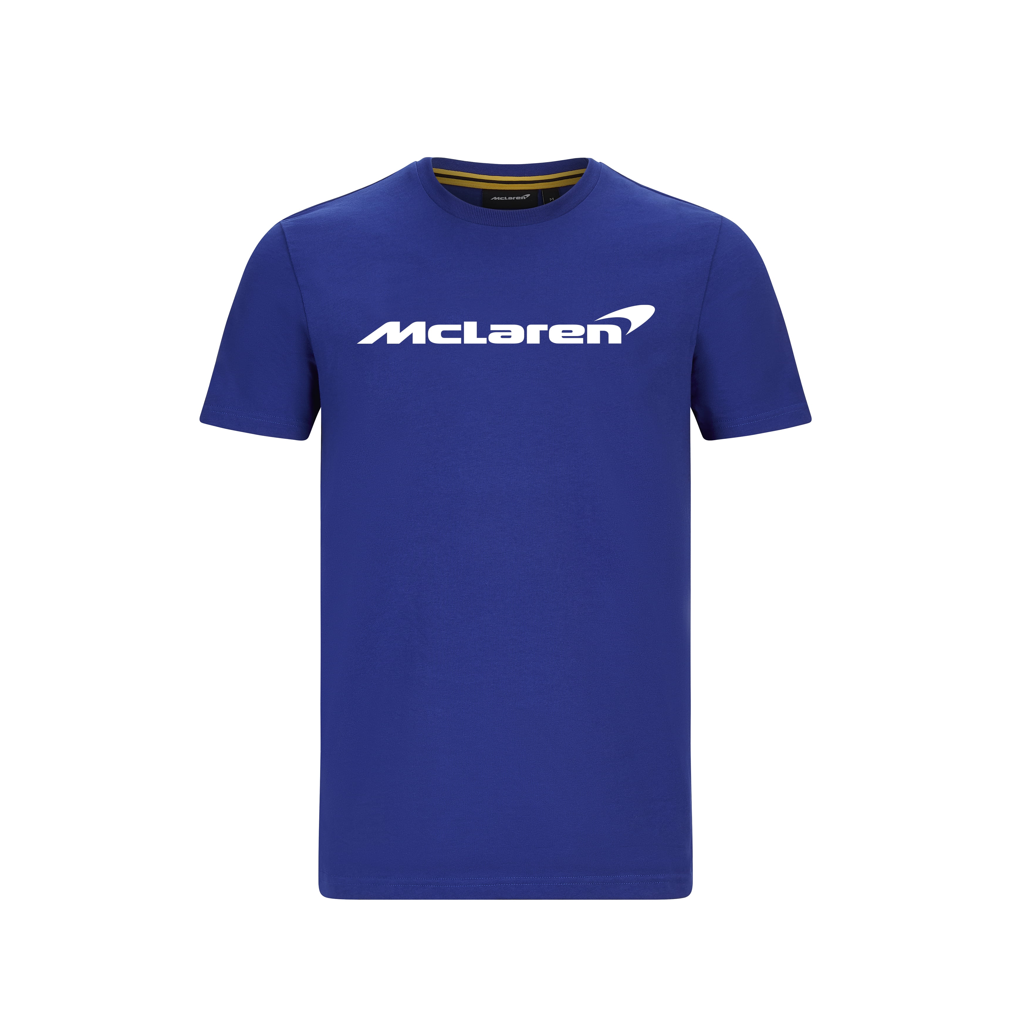 McLaren - McLaren F1 Men's Essentials T-Shirt Anthracite/Orange/Blue Size: S, Color: Blue 