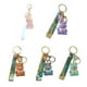 thumbnail image 5 of Sonducket Llavero colgante muñeca moda llavero decoración monedero colgante decorativo llavero decoración artesanía almacenamiento Ropa, zapatos y accesorios Miscelánea Café Sonducket AP014297-03, 5 of 6