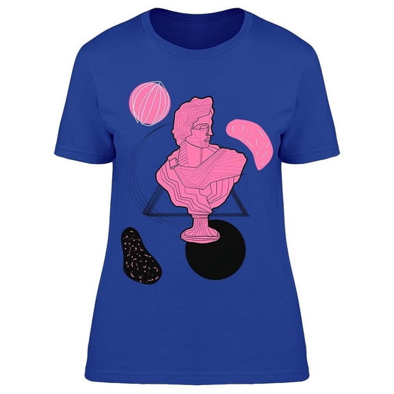 Sculpture Geometric T-Shirt Women -Image by Shutterstock, Female 3X-Large