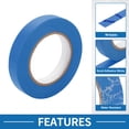 thumbnail image 3 of Cinta de pintor Unique Bargains, fácil de quitar, cinta de enmascarar, azul - 0.8 pulgadas x 60.1 yardas, 3 of 6