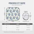 thumbnail image 3 of Naloa Daisies Flowers Print 2-Piece Windshield Sunshade,Foldable Car Front Window Sun Shades,for Most Sedans SUV Truck-Small, 3 of 6