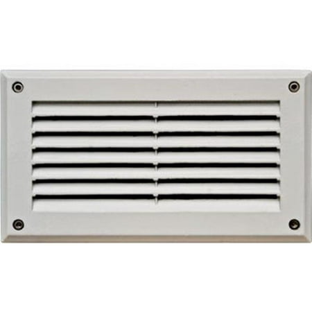 

Dabmar Lighting P-CVR-DSL1000-W 40 watt Recessed Louvered Down Brick Step & Wall Fixture White - 120V