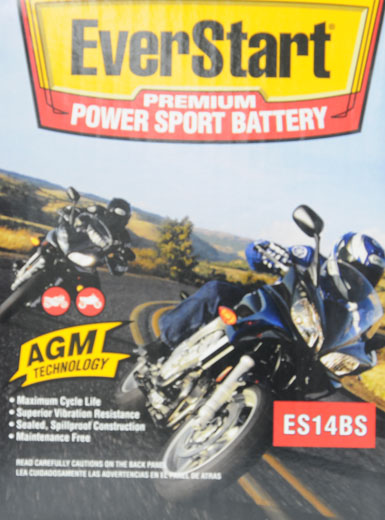 EverStart PowerSport Battery, ES-14BS 
