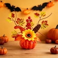 thumbnail image 4 of WYBXZ Style B Artificial Pumpkin Arrangement, Fall Themed Table Decor for Summer Parties, Berry Accent (142), 4 of 7