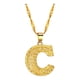 thumbnail image 2 of Collar para mujer, joyería para mujer, joyería de moda para mujer, regalo para mujer, 26 letras en inglés, cadena con nombre, collares colgantes, joyería para mujer, 2 of 4