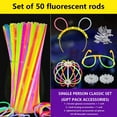 thumbnail image 6 of 100-Pack Colorful Floating Light Sticks for Kids - 8 Snap & Glow Party Supplies, Pool & Bathtime Safe, Non-Leaking, 10-14 Hour Glow, Perfect for Birthdays, Carnivals, Concerts & More, 6 of 9