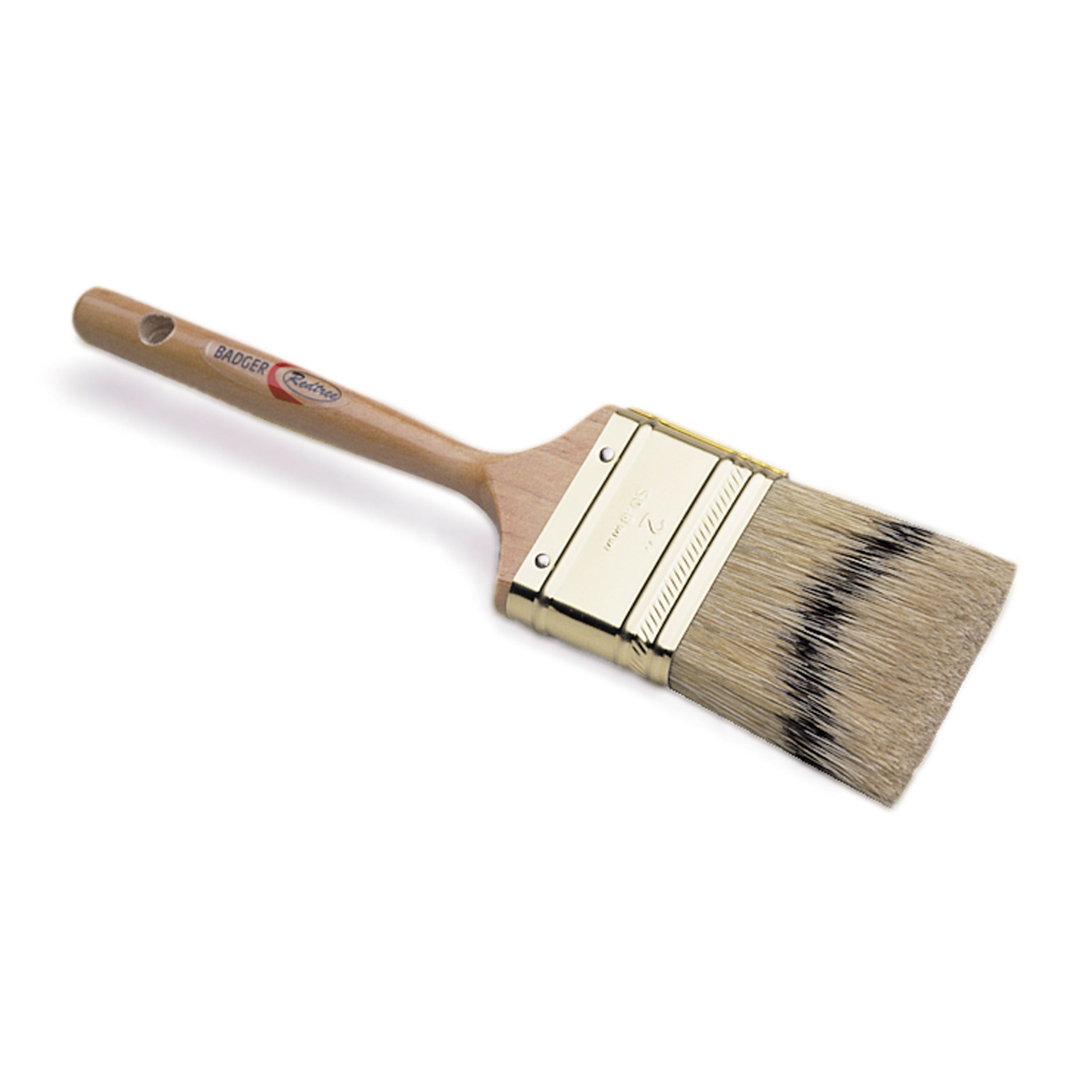 Redtree Industries 10031 Badger Fine Finish Natural Bristle Paint Brush