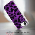 thumbnail image 6 of Case For Samsung Galaxy S25 /S24 Glitter Leopard, Fashion Design Animal Skin Print Slim IMD TPU Dual Layer Shockproof Protective Phone Cover for Galaxy S25, Galaxy S24 Purple Leopard, 6 of 9
