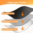 thumbnail image 6 of DOMIPET Outdoor Dog Kennel Roof Cover with Elastic Cords, Heavy Duty Dog Kennel Replacement Cover, Oxford Fabric Waterproof UV Resistant Canopy Protection for 10'x10' Large Pet Cage, 6 of 8