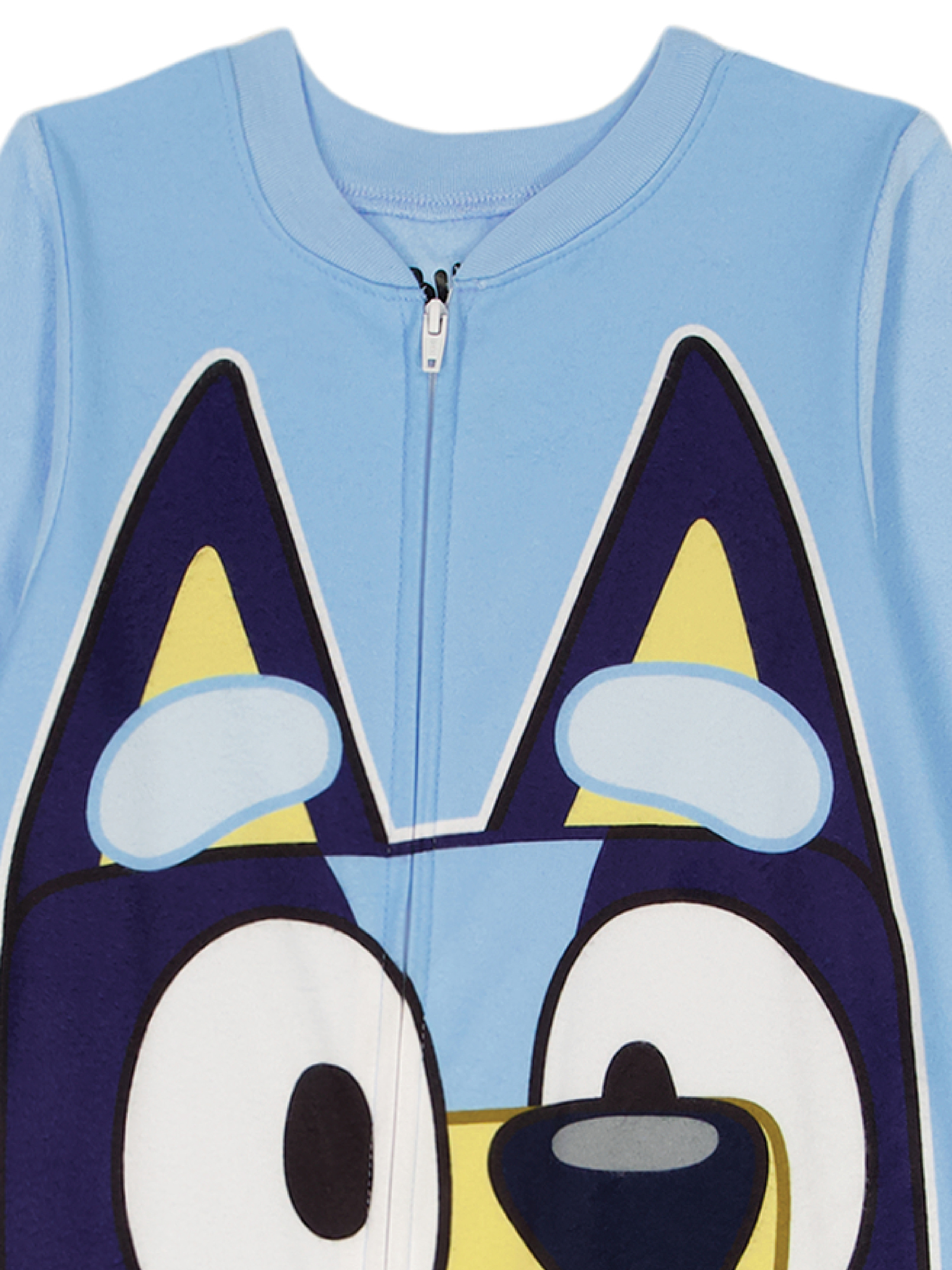 Bluey Toddler's One Piece Sleeper with Long Sleeves, Sizes 2T-5T