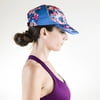 2 Pack: Lite Weight Moisture Wicking Reflective Trim Abstract Design Sport Running Jogging Golf Hat by Totes Isotoner