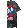 thumbnail image 4 of FREEZE Sonic The Hedgehog Big Boys T Shirt Grey, 4 of 7
