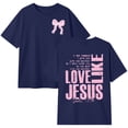 thumbnail image 4 of WENXIAOO T-shirts à Manches Courtes pour Filles Col Rond Décontractés T-shirts Graphiques Fille Tenues d'Été Fille Chemises Fille, 4 of 4