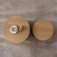 thumbnail image 5 of Leumius Nesting Coffee Table Set of 2, Round Wooden Coffee Tables Circle Modern Table, Accent End Side Table for Small Space Living Room Bedroom Natural, 5 of 7