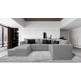 thumbnail image 2 of Sala Esquinera en U EL BAZAR STORE Corbel Gris plata Moderna en U 200x315x255 cm, 2 of 8