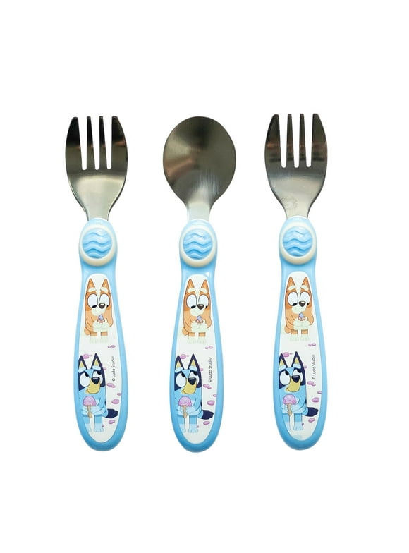 The First Years Bluey Flatware 3pk