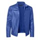 thumbnail image 3 of Fashion Men Autumn Winter Warm Casual Leather Zipper Long Sleeve Jacket Coat Top M, 3 of 4
