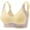 Beige, variant on ZHUGeLI Women's Sports Bras Plus Size Training Bra, High Impact Adjustable Workout Running Exercise Bra Activewear Sizes M-5XL