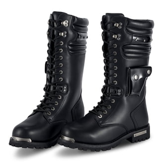 Men's Ride Tecs 1446 Harness Motorcycle Boot - Walmart.com
