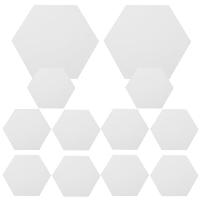 12 piezas de azulejos hexágono espejos acrílicos espejos pegatinas espejo espejo para la sala de estar dormitorio