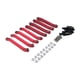 thumbnail image 1 of 8 piezas de barra de tracción para actualización de barra de dirección para D90 D91 D96 MN98 MN99S RC Hobby Car rojo, 1 of 5