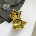 thumbnail image 3 of Bolso mano acrílico Creativo con Forma JShteea para Mujer dorado, 3 of 9