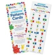 Three Bear Family, LRNLER0753, Pattern Cards, 16 / Set, Multi
