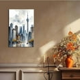 thumbnail image 5 of AVOI Cn Tower Print Toronto Watercolor Painting Ontario City Skyline Poster Canada Mural Landmark Wall Decor Cityscape Print Home Wall Decor Cityscape Canvas Painting Unframe: 16x20in, 5 of 5