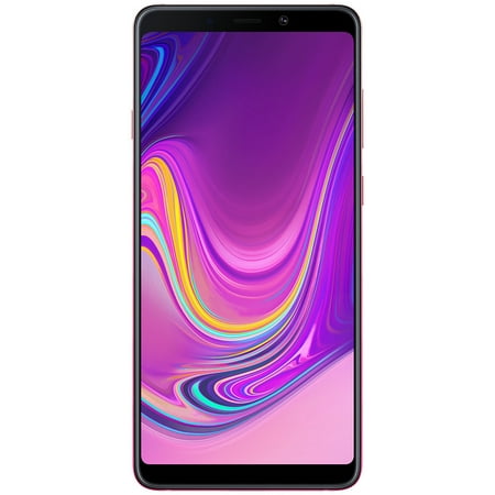 Samsung Galaxy A9 (2018) A920F 128GB Unlocked GSM Dual-SIM Phone w/ Quad (24MP/8MP/10MP/5MP) Rear Camera - Bubblegum