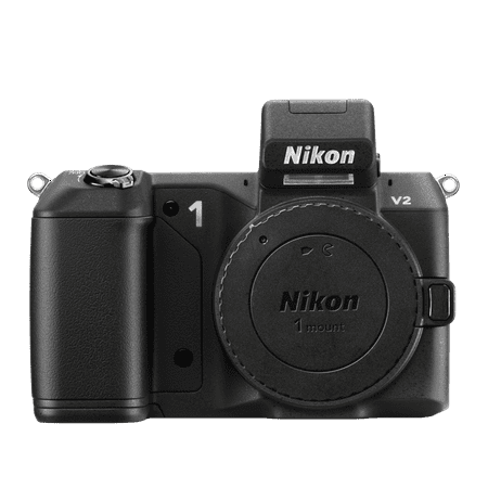 Nikon 1 Black V2 Digital SLR Camera with 14.2 Megapixels (Body Only)