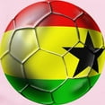 thumbnail image 2 of CafePress - Ghana Football Infant Bodysuit - Baby Light Bodysuit, Size Newborn - 24 Months, 2 of 4