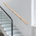 thumbnail image 5 of 2.13m/7ft Premium Pine Wood Stair Handrail with Anti-Slip Design for Safety, 5 of 10
