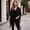 Black, variant on Lightweight Metallic Fringe Flowing Kimono Cover Up