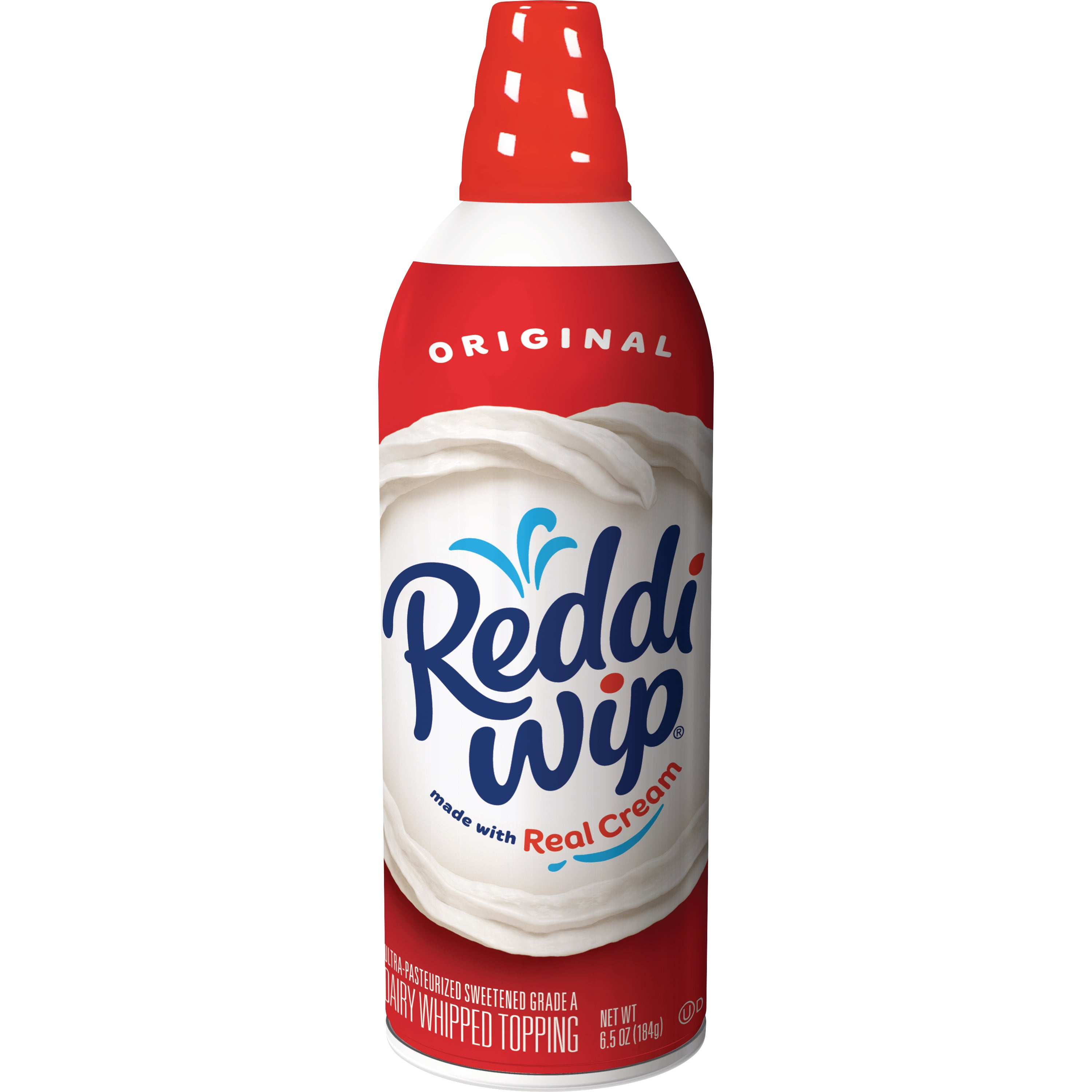 Reddi wip Original Whipped Dairy Cream Topping 6 5 Oz Walmart