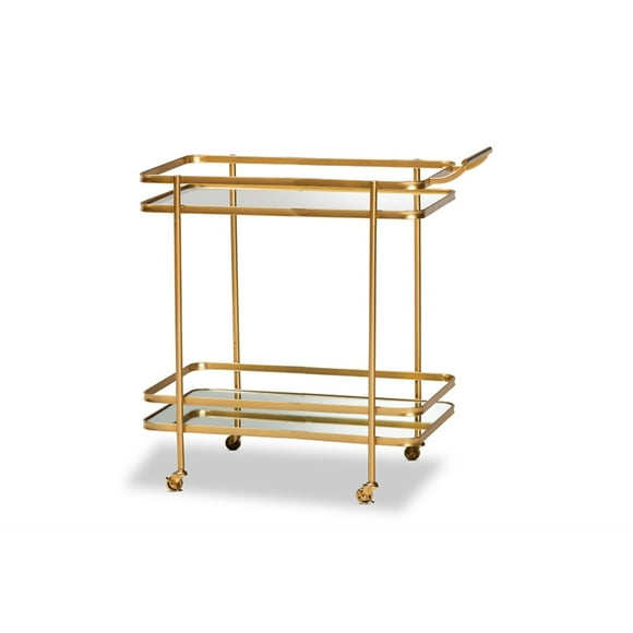 Gold Bar Carts in Bar Carts