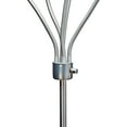 thumbnail image 6 of Mainstays 5-Light Multihead Floor Lamp, Silver with White Shade and a Metal Base, 6 of 8