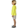 thumbnail image 5 of INGEAR Boys UPF 50+ Sun Protection Hoodie , Yellow, M, 5 of 7