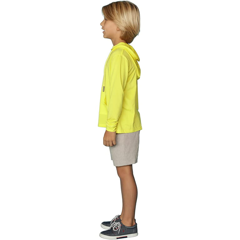 INGEAR Boys UPF 50+ Sun Protection UV Hoodie T-Shirt Long Sleeve