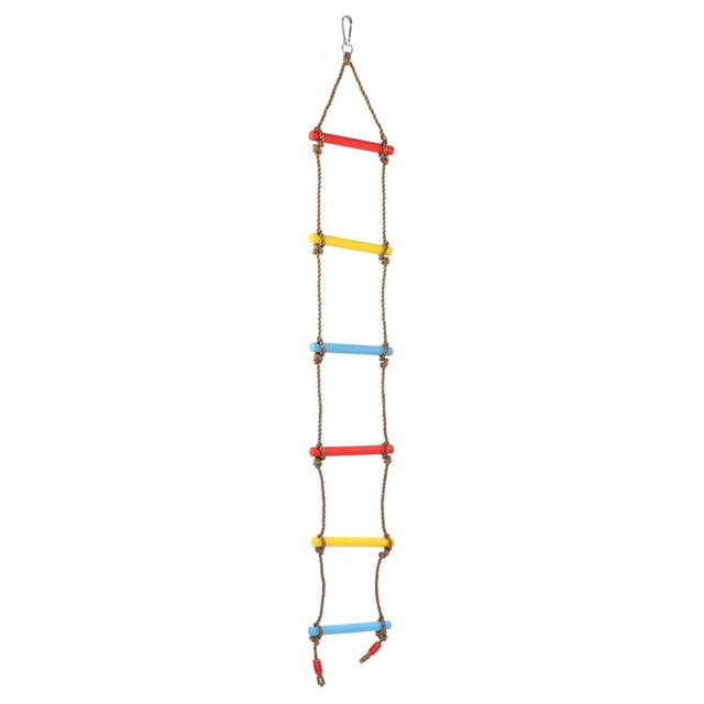 Escalera de cuerda para escalar Ticfox Nylon Plástico Acero inoxidable 210 cm x 29,7 cm