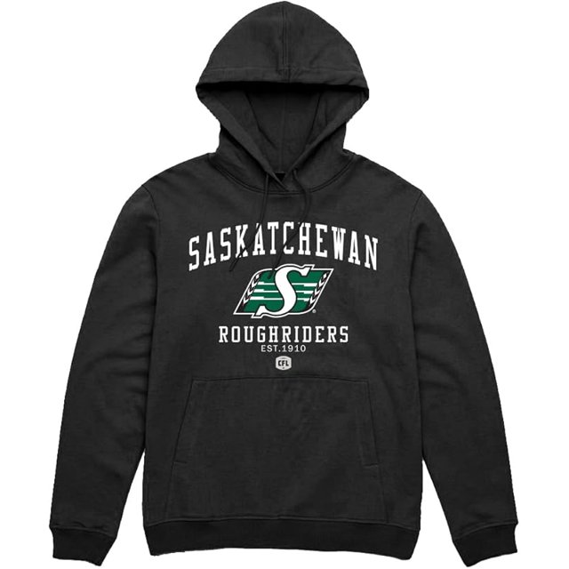 CFL Men's Hoodie Saskatchewan Roughriders Black (2XL)