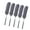 Gray, variant on DICEWEN Telescopic Bendable Feathered Fiber Duster Cobwebs Corner Cleaning Brush for Ceiling Shelves Furniture Cleaner Tool
