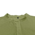 thumbnail image 7 of Men's Casual Henley Shirts Classic Slim Button Short Sleeve Pullover Solid Gym Workout Athletic T-Shirt, 7 of 7