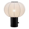 thumbnail image 3 of Wisteria Table Lamp White Table Lamp, Modern Style, Dimmable, Steel, Lighting Table Lamps, 3 of 8