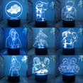 thumbnail image 4 of Figuras de acción de Anime Naruto, luz nocturna, Manga Boruto, Sasuke, Itachi, Akatsuki, lámpara de dormitorio acrílica, juguetes de regalo para niños, 4 of 4