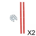 thumbnail image 1 of 2x1 Par De Rieles Para Monopatín, Cabeza Protectora Antigolpes, Tira De Goma, Pieza Para Longboard, 1 of 8
