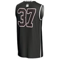 thumbnail image 3 of Unisex GameDay Greats #37 Black Montana Grizzlies Lightweight Basketball Jersey, 3 of 4