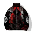 thumbnail image 4 of Ropa para hombre Parkas con estampado de hipopótamo personalizado Chaquetas de frío para hombre cómodas y elegantes Abrigo informal y versátil para hombre, 4 of 5