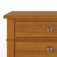 thumbnail image 3 of WyndenHall  Sterling SOLID WOOD 24 inch Wide Bedside Nightstand Table Light Golden Brown Stained,Wood Finish, 3 of 5