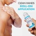 thumbnail image 2 of TheraCare 16% Menthol Roll-On | Cold Hot Sensation | Pain Relief Liquid | 2.5 oz. 73 mL | Non-Greasy Formula | Immediate Penetrating Action | Topical Analgesic, 2 of 9